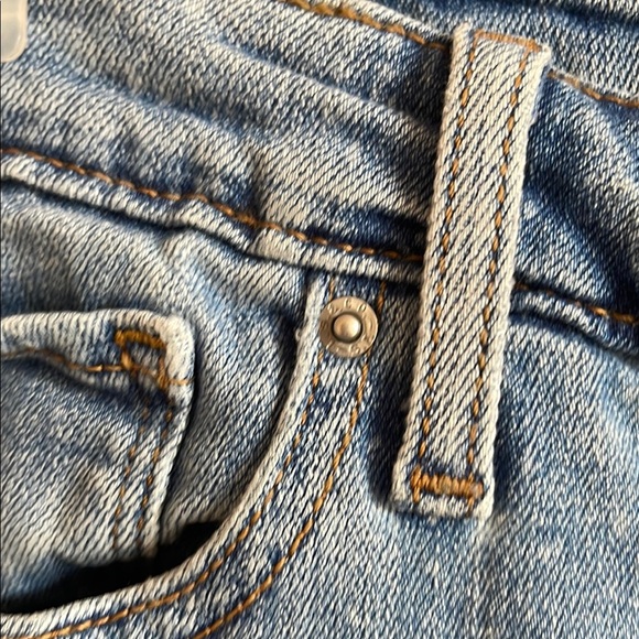 Levi's Blue High Rise Jeans Slim Fit - Picture 6 of 11